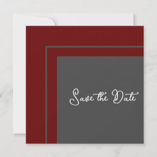 Modern Geometric Save The Date