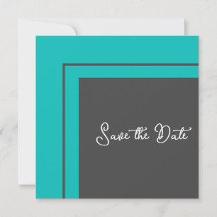 Modern Geometric Save The Date