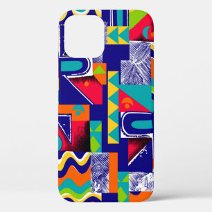 Modern geometric seamless pattern iPhone 12 case
