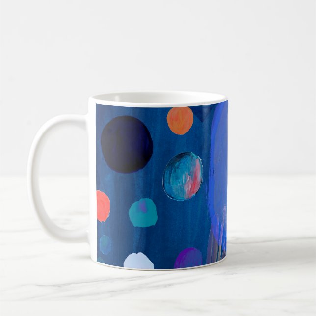Modern geometric seamless pattern coffee mug (Left)