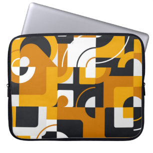 Modern geometric seamless pattern laptop sleeve