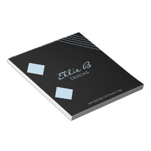 Modern Geometric Sleek Minimalist Notepad