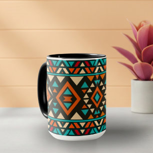 Modern Geometric Southwest Style Mug