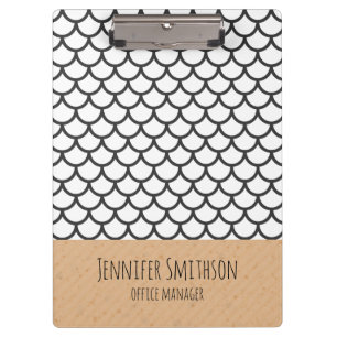 Modern Geometric Style Clipboard