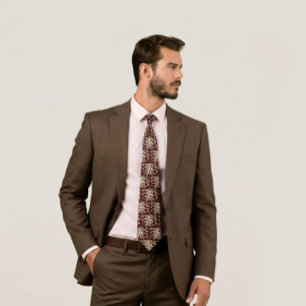 Modern geometric tie