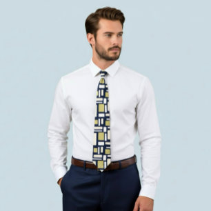 Modern geometric tie