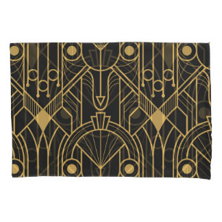 Modern Geometric Tiles Art Deco Pillowcase