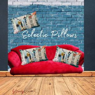 Modern Geometrics  Lumbar Cushion