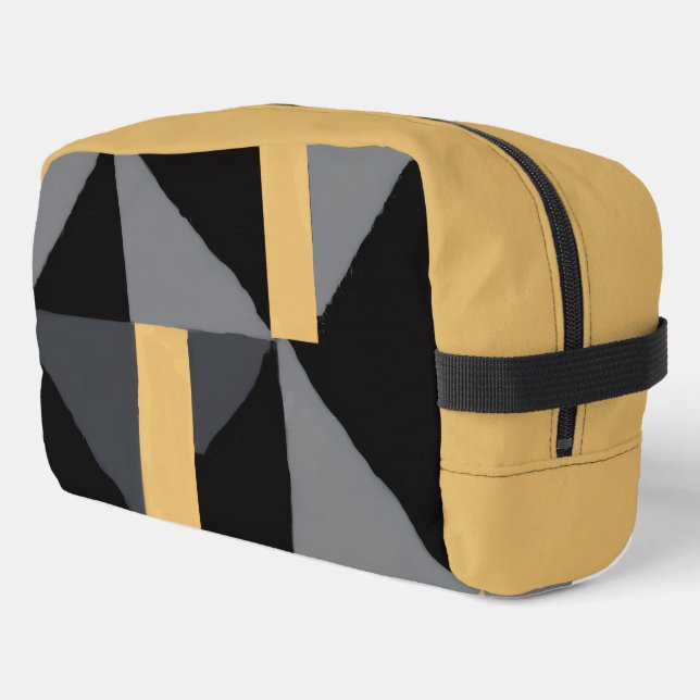 Modern Geometry Toiletry Bag (Left Corner)