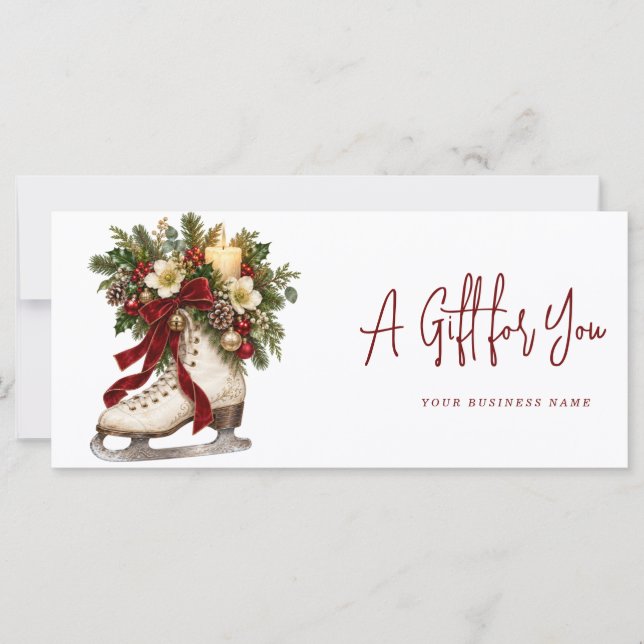 Modern Gift Certificate (Front)