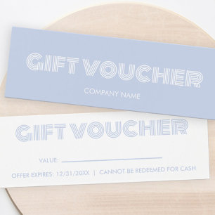 Modern Gift Certificate Voucher