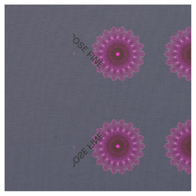 MODERN GIFT COTTON_100%_ROSE FINE_PINK_BLACK FABRIC (Close Up)