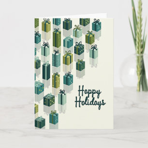 Modern Gifts Christmas Card