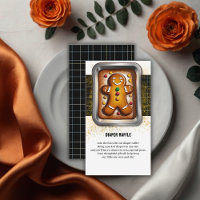 Modern Gingerbread in Pan Baby Shower