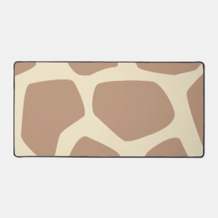 Modern giraffe pattern desk mat