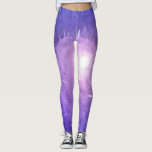 Modern Girly Chic Purple Athletic Workout Leggings<br><div class="desc">.Girly purple modern abstract workout design for your exercise routine. Perfect for the gym, team sports or walking around the lake.</div>