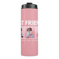 Modern girly multi photo script trendy bestfriends