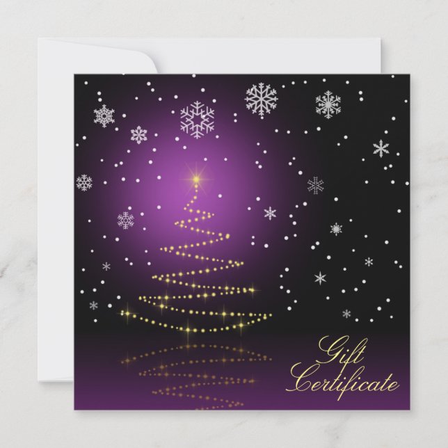 Modern Gleamy Christmas Tree (Front)