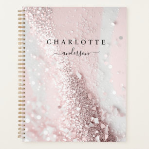 Modern, glitter, elegant planner
