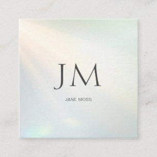 Modern Glow Salon Business Card