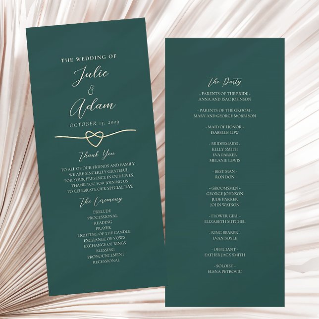 Modern Gold and Emerald Green Wedding (Creator Uploaded)