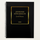 Modern gold black elegant professional business