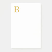 Modern Gold Colour Monogram Add Name Initial
