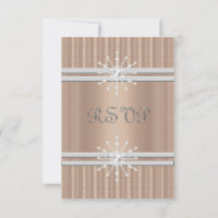 MODERN GOLD CRYSTAL RIPPLE RSVP
