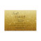 Modern  Gold Glitter Candle Care   Business Card