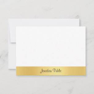Modern Gold Handwriting Script Elegant Template