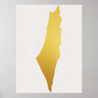 Modern Gold Jewish Wall Art - Piece 3 of 3