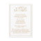 Modern Gold Leafy Crest Monogram Wedding Details