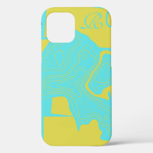 Modern Gold Monogram Case-Mate iPhone Case