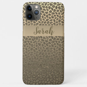 Modern Gold Mosaic Animal Print Incipio iPhone Cas Case-Mate iPhone Case