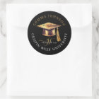 Modern Gold Script Minimalist Graduation