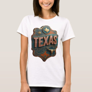 Modern Gold TEXAS Custom Tee