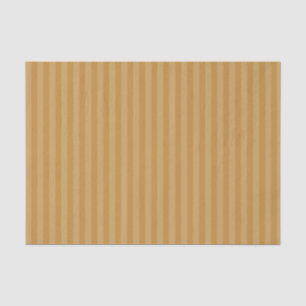 Modern Gold Tonal Stripe Christmas Holiday Tissue Paper