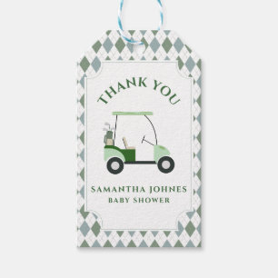 Modern Golf Baby Shower  Gift Tags