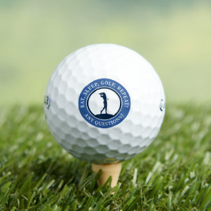 Modern Golfer Blue Humourous Women’s Golf Favour Balls