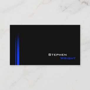 Modern Gradient Double Line Professional Business Card