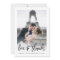 Modern Gradient Hand Lettered Photo Wedding