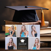 Modern Graduate 5 Photo Collage Graduation
