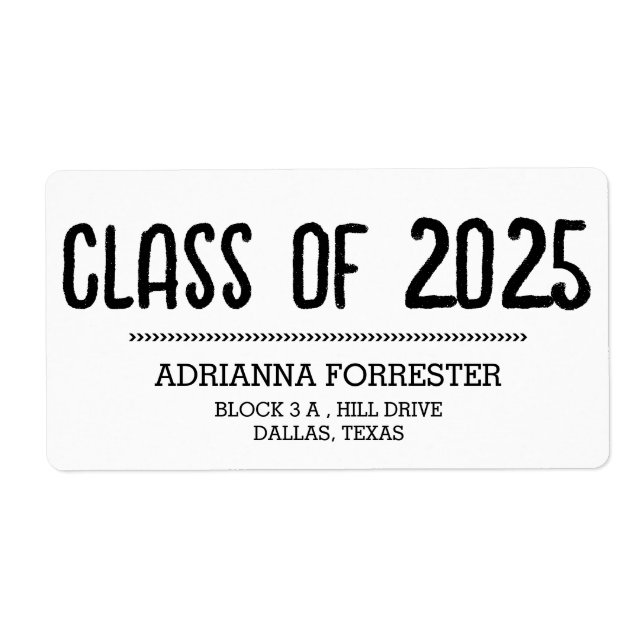 Modern Graduate Class of 2025  (Front)