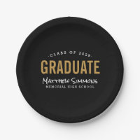 Modern Graduate Personalised Graduation Party