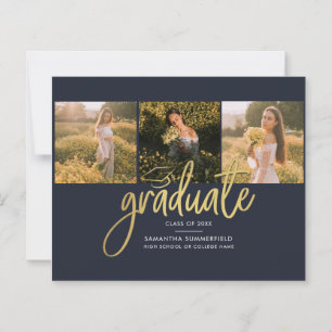Modern Graduate Photo 2025 Graduation Announcement