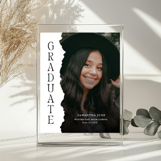 Modern Graduate Photo Magazine Graduation Sign