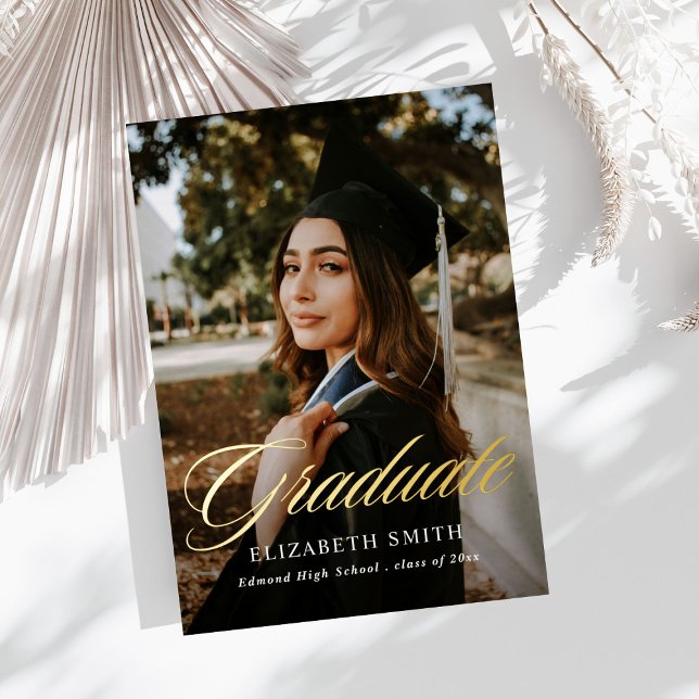 Modern Graduate Script 2 Photos Graduation Party (Creator Uploaded)