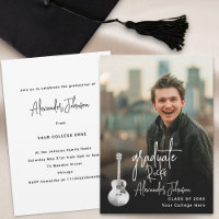 Modern Graduate Vertical Photo Graduation Party