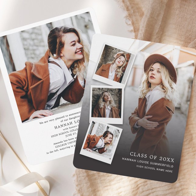 Modern Graduation 2025 Grad Photos Announcement (Modern Graduation 2025 Grad Photos Announcement)