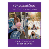Modern Graduation 2026 Photo Collage